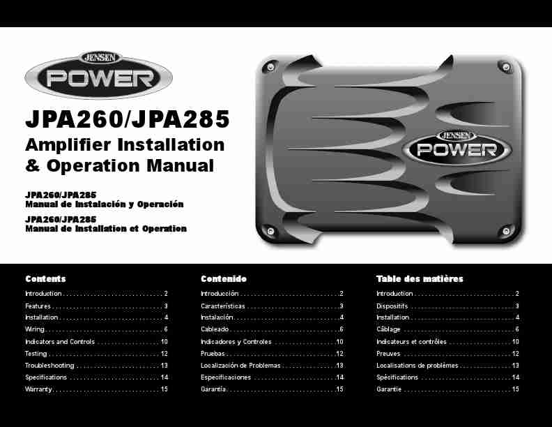 Audiovox Stereo Amplifier JPA260-page_pdf